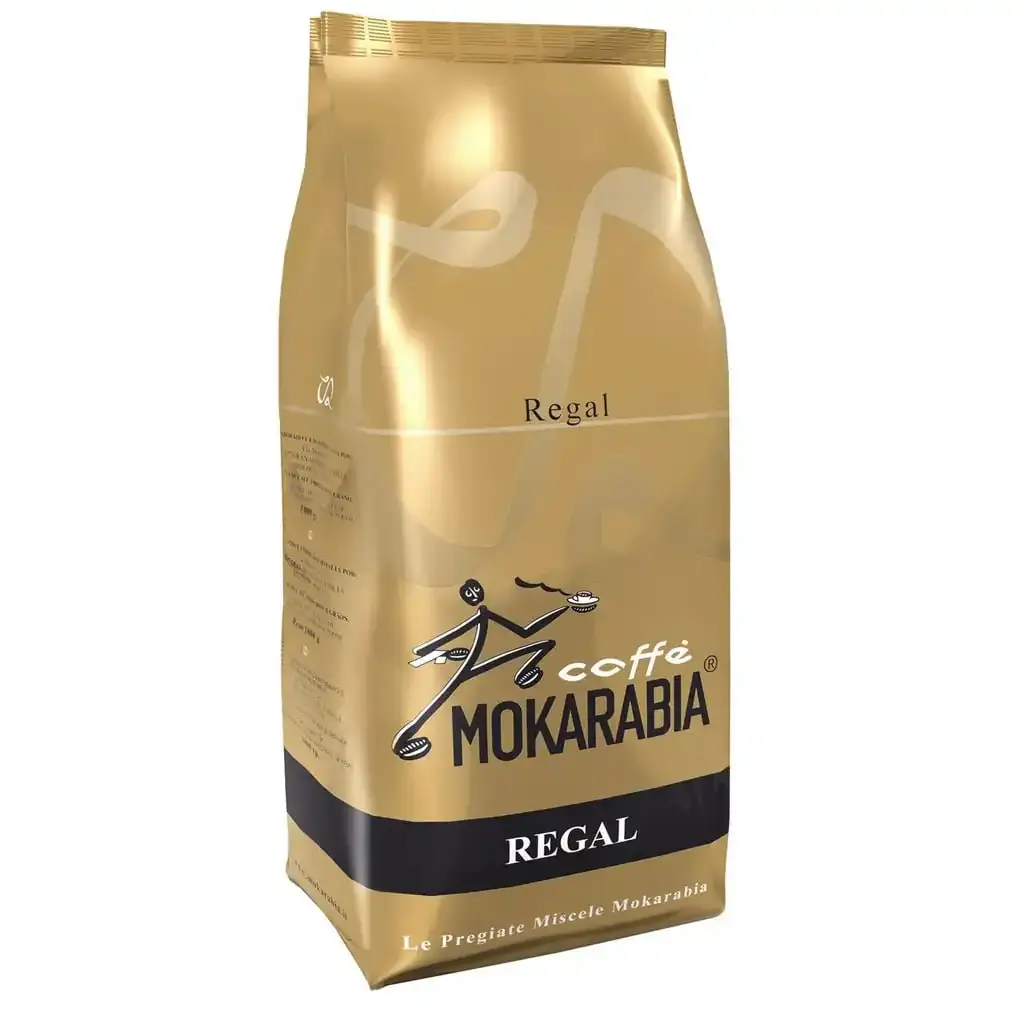 دانه-قهوه-موکارابیا-رگال-طلایی-1-کیلویی-Mokarabia-Regal-Coffee-Beans-1 دانه قهوه موکارابیا رگال-1kg - تصویر 1