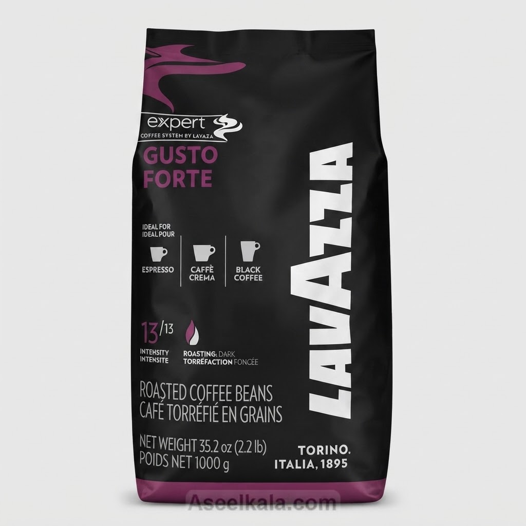 لاوازا 1313 دانه قهوه لاوازا گوستو فورته 13/13-1kg (پک امارات) - تصویر 1