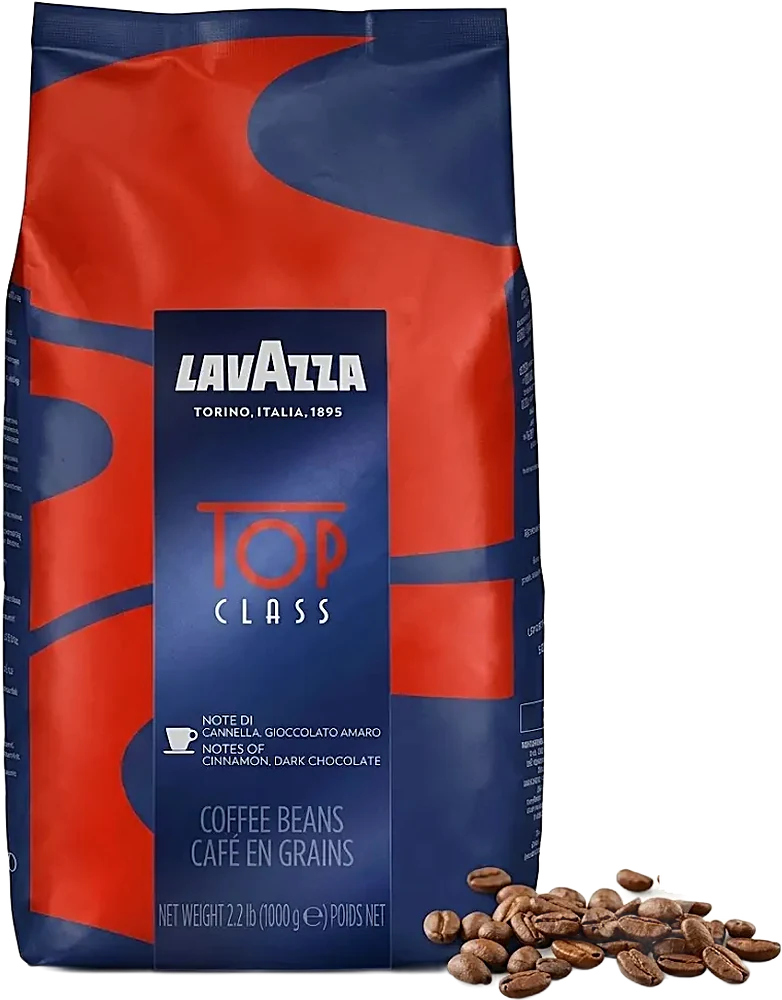 دانه قهوه لاوازا تاپ کلاس-1kg(پک امارات)